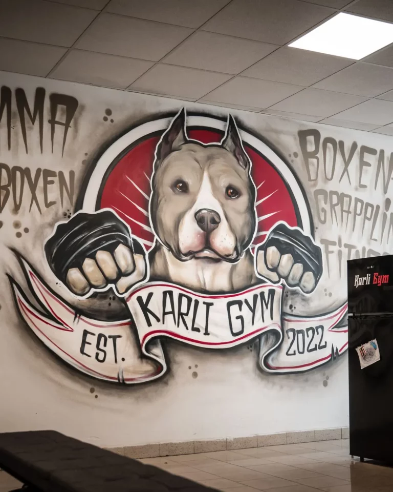 Wandbild Karli Gym